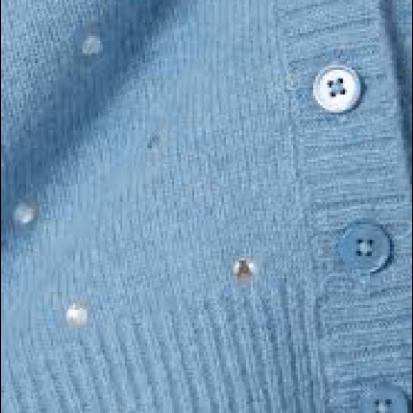 RARE Reformation + Net Sustain Nathalia Embellished Cropped Cardigan Sweater - Picture 11 of 11